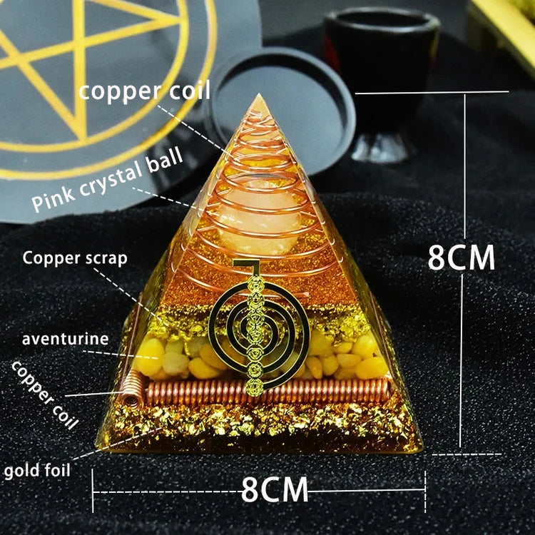 EMF Protection Orgonite Pyramid